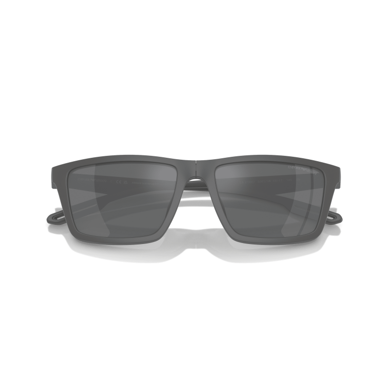 Óculos De Sol Emporio Armani Masculino 0ea4189u Matte Dark Grey Clear